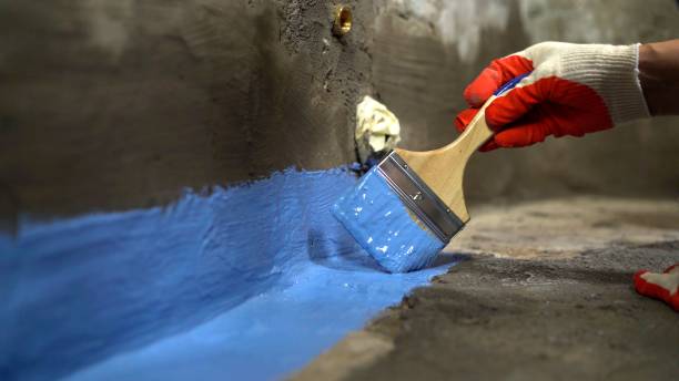 Crawl space vapor barrier installation in Highland, MI